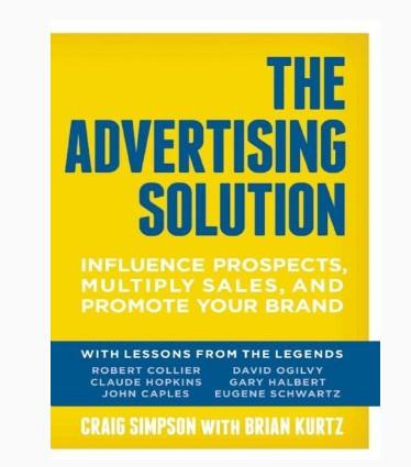 Cover of the Advertising Solution by Craig Simpson